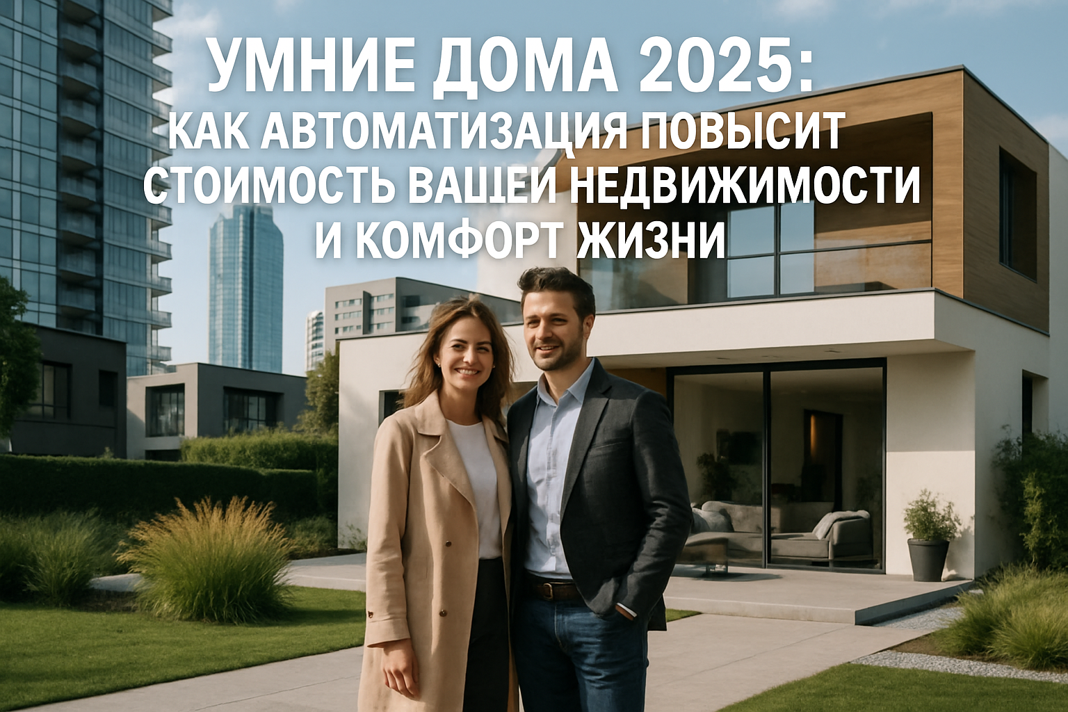 Умные дома 2025: как автоматизация повысит стоимость вашей недвижимости и комфорт жизни